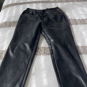 Max studio pu leather pants
